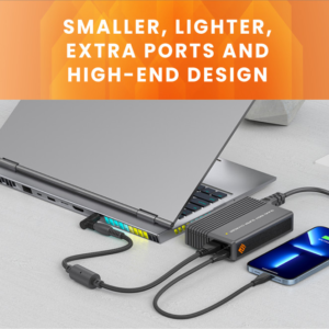 SlimQ F330: A groundbreaking 330W laptop charger designed for gamers and creators